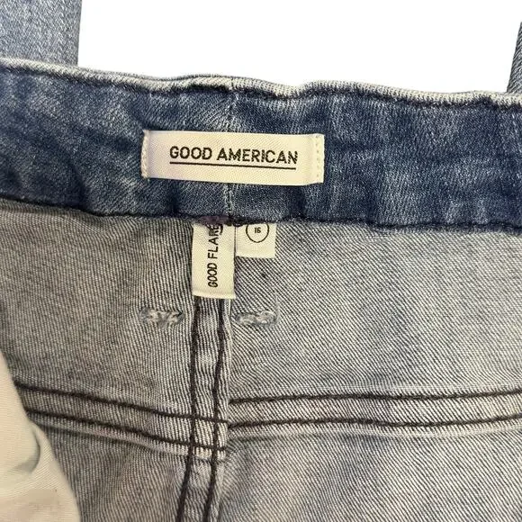 Good American Good Flare Jeans EUC - Picture 5 of 7